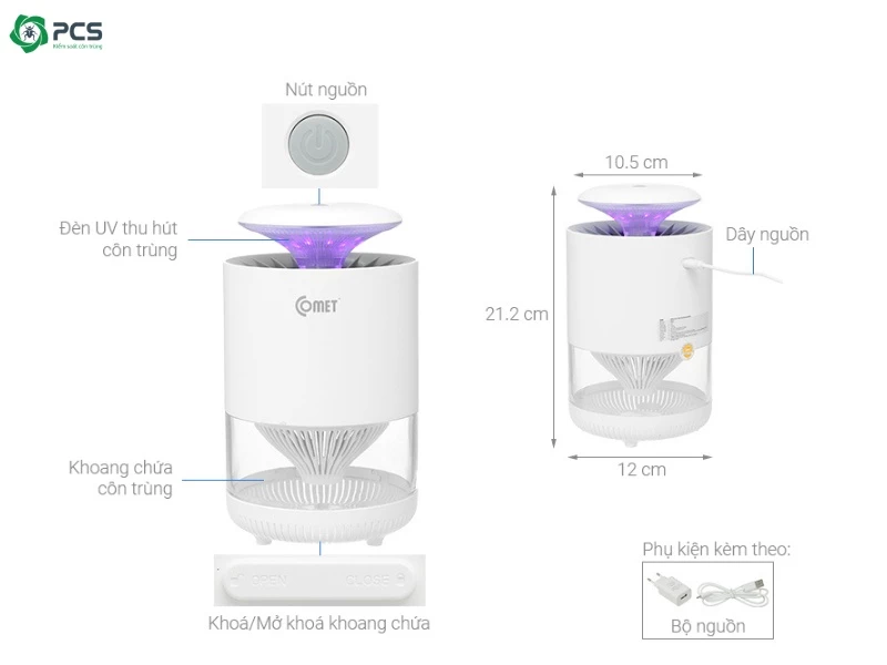 Đèn diệt muỗi tốt nhất hiện nay